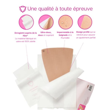 Beige Tucking Kit (2 strips) - Tucking