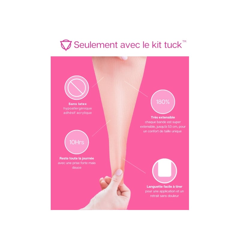 Beige Tucking Kit - Tucking Underwear : Gaffs, Thongs & Tucking Panties