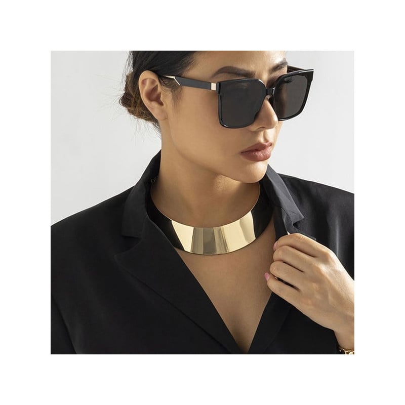 Collier doré Cléopatre - Colliers pour travestis