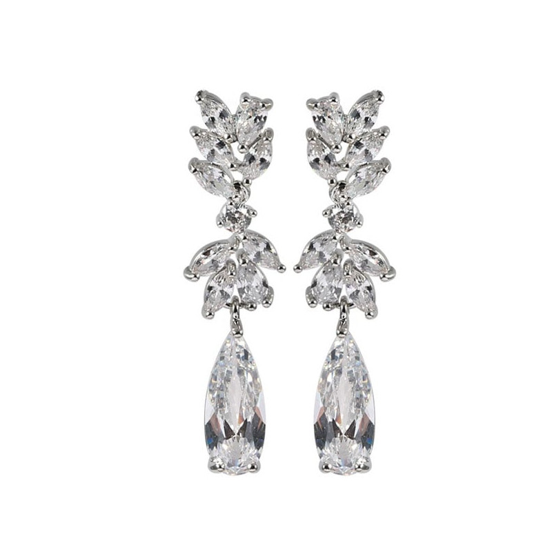 Boucles d'oreilles à clips Goutte d'eau - Boucles d'oreilles à clips