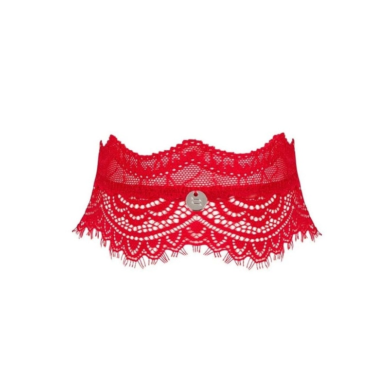 Collier en dentelle Bergamore - Colliers pour travestis