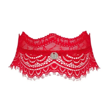Collier en dentelle Bergamore - Colliers pour travestis Collier en dentelle Bergamore - Colliers pour travestis