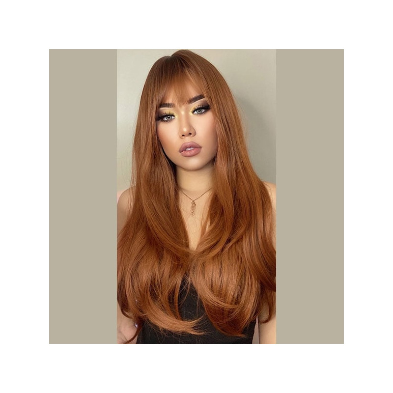 Perruque rousse Olga - Perruques rousses pour travestis