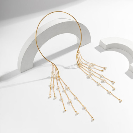 Pearl Rain Necklace - Necklaces
