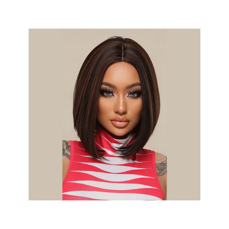 Petra brown wig - Brown