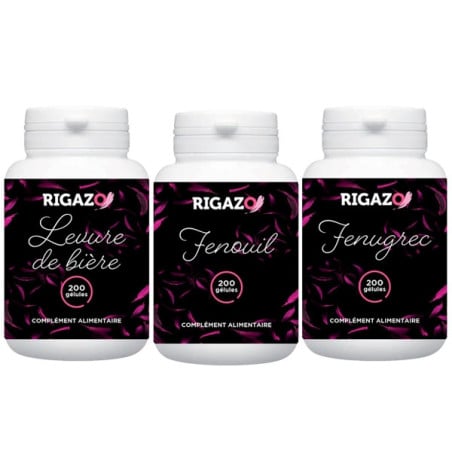 Breast Volume Plant Pack (3 products) - Breast enhancement pills