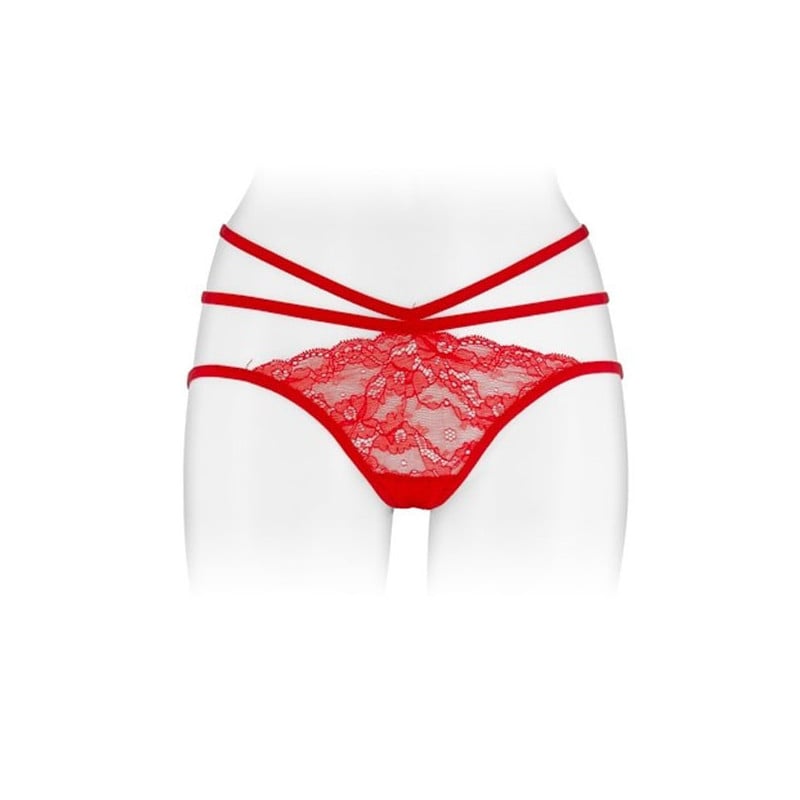 Red lace panties Nadia Rigazo