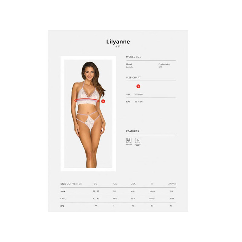 Lylianne sexy set - Sexy set for cross-dressers