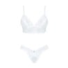 Ensemble blanc Heavenlly - Ensemble lingerie sexy pour travestis Ensemble blanc Heavenlly - Ensemble lingerie sexy pour travestis