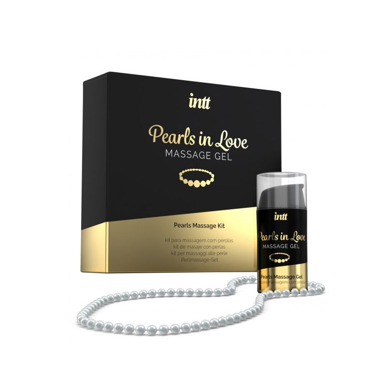 Massage kit with pearls - Erotic massage for cross-dressers