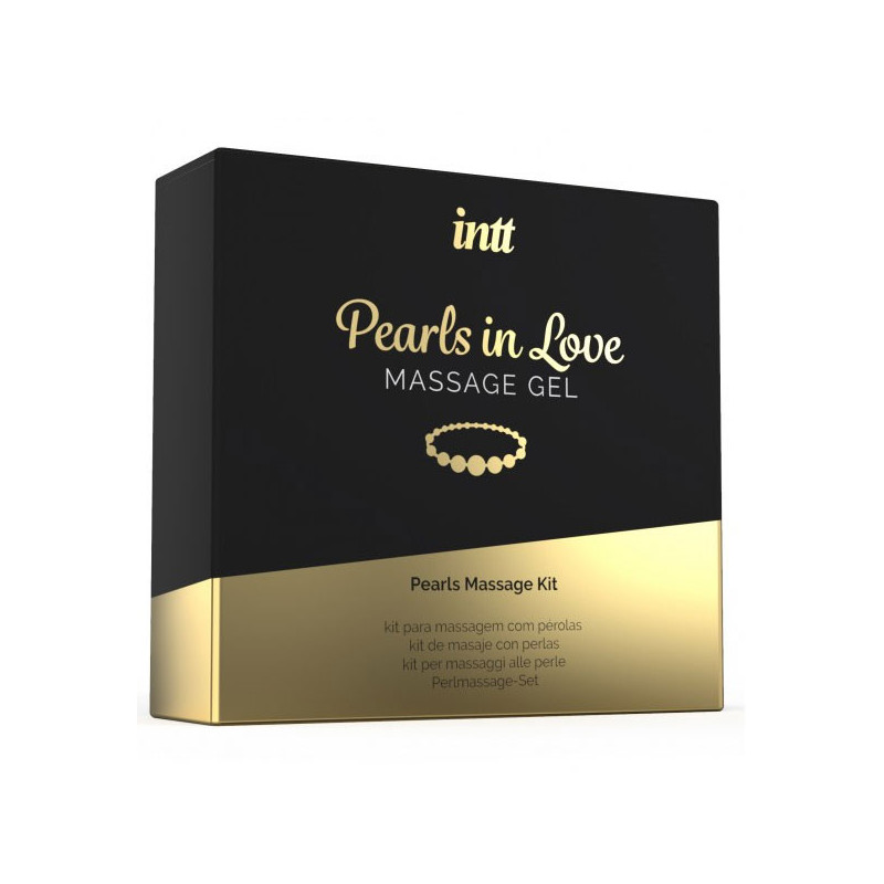 Massage kit with pearls - Erotic massage for cross-dressers