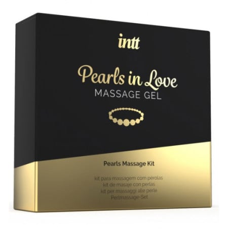 Massage kit with pearls - Erotic massage for cross-dressers