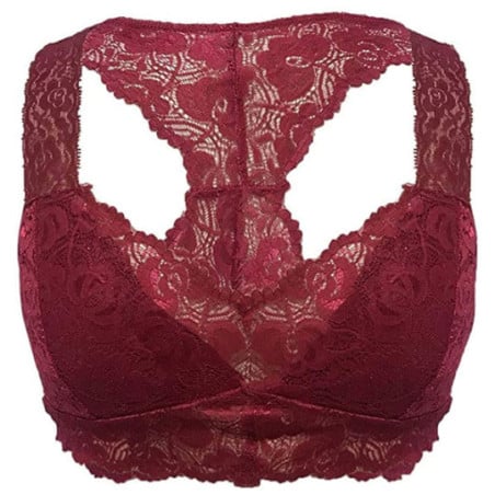 Brassière dentelles Lie de vin - Tous nos produits