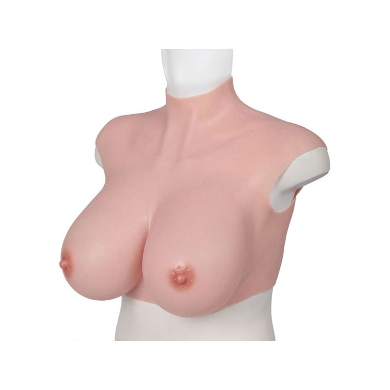 Combinaison Bonnet H - Silicone breast combinations for cross-dressers