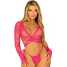 Croc Top Pink Set - Sexy set for cross-dressers Croc Top Pink Set - Sexy set for cross-dressers