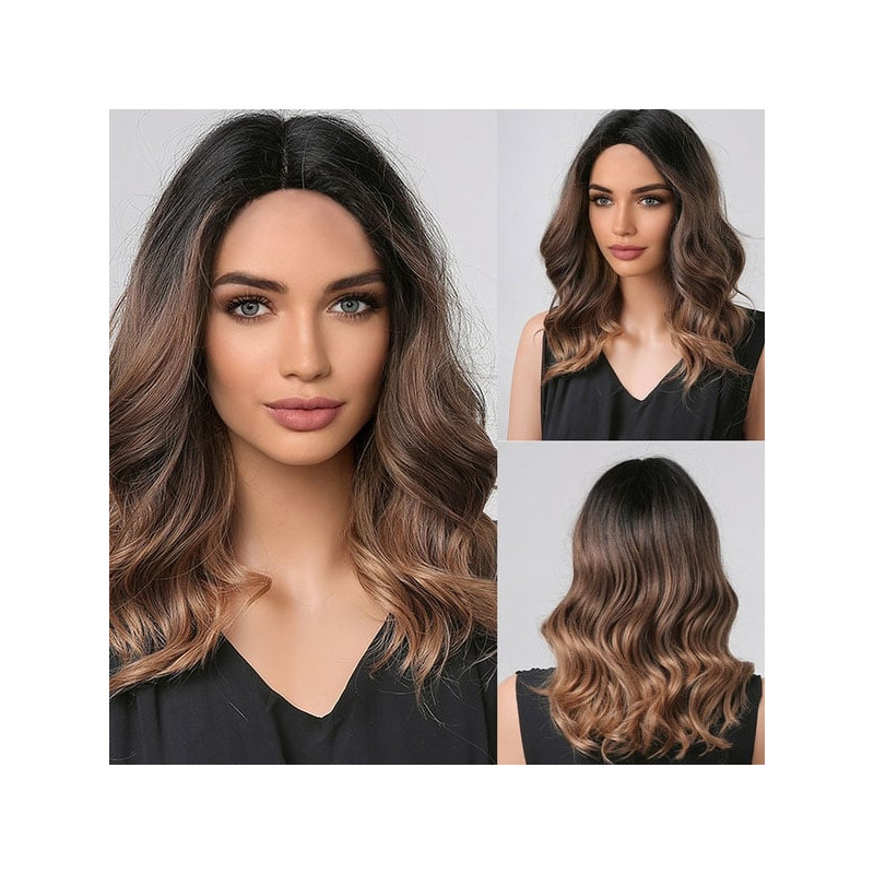 Perruque Chatain Samantha - Perruques chatains pour travestis