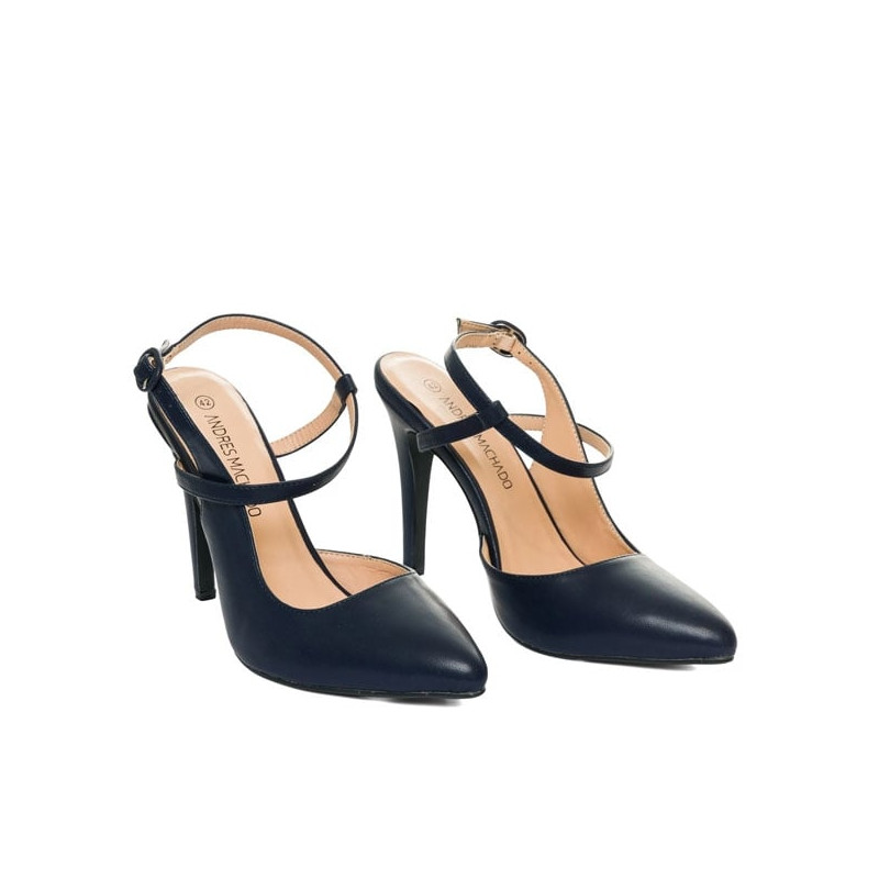 navy open toe shoes