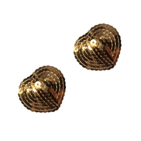 Cache tétons Rand Or - Pompes à tétons pour travesti Cache tétons Rand Or - Pompes à tétons pour travesti