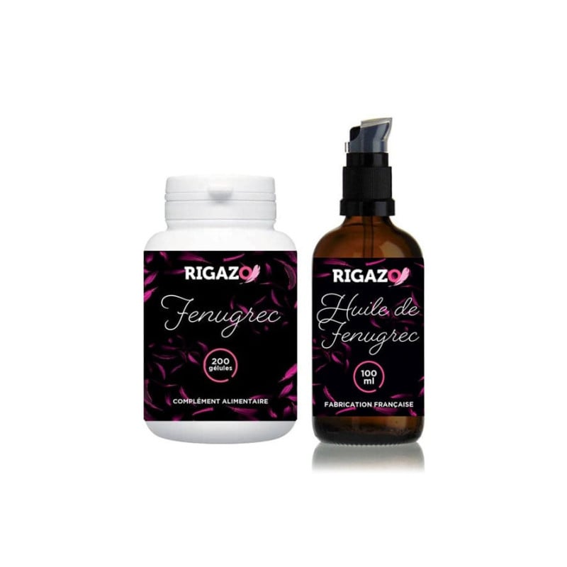 Pack Eco Fenugrec (gélules + huile) - Fenugrec pour travesti