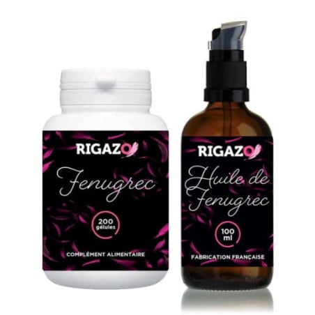 Pack Eco Fenugrec (gélules + huile) - Fenugrec pour travesti Pack Eco Fenugrec (gélules + huile) - Fenugrec pour travesti