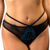 Culotte À Lanières En Tulle Et Dentelle - Culottes / Strings Culotte À Lanières En Tulle Et Dentelle - Culottes / Strings