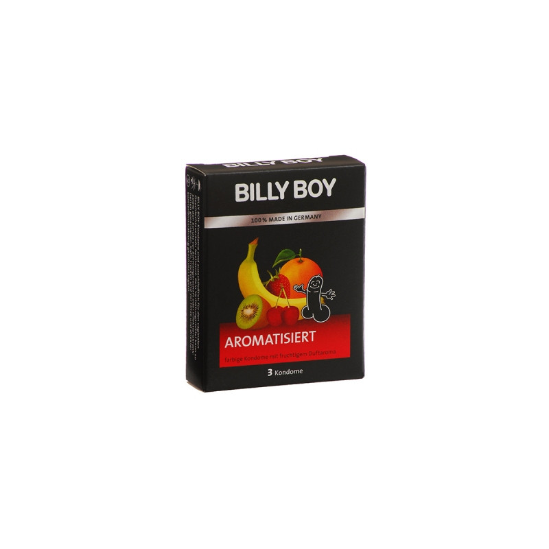 Billy Boy Aroma 3 préservatifs - Préservatifs pour travestis