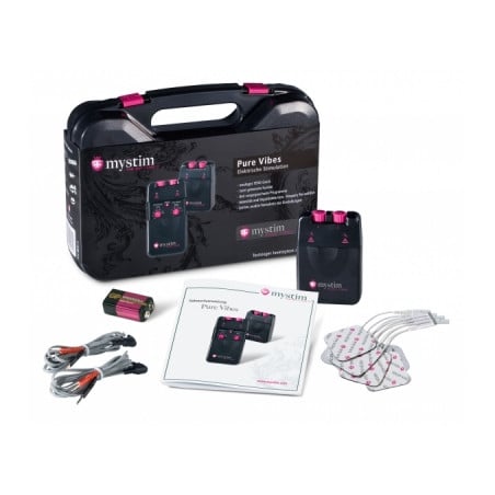 Malette d'électrostimulation Pure Vibes - ElectroSex pour travestis Malette d'électrostimulation Pure Vibes - ElectroSex pour travestis