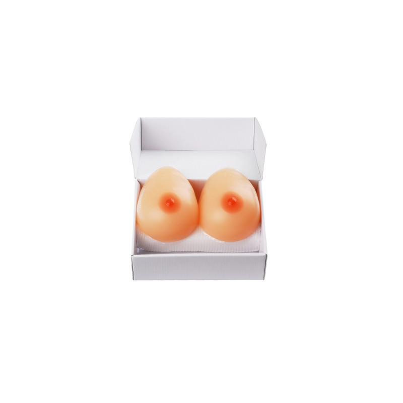 Faux seins B réalistes en silicone - Faux seins et fausse poitrine en silicone
