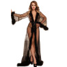 Long black negligee - Babydolls for cross-dressers Long black negligee - Babydolls for cross-dressers