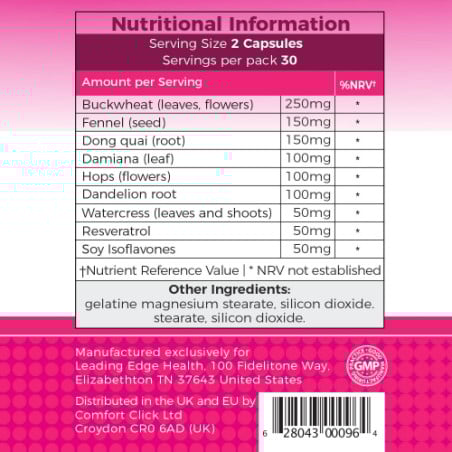 Total Curve (60 gélules) - Pilules volume poitrine pour travesti Total Curve (60 gélules) - Pilules volume poitrine pour travesti