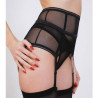 Tulle Waist Cincher Suspender Belt - Garter belt for cross-dressers Tulle Waist Cincher Suspender Belt - Garter belt for cross-dressers