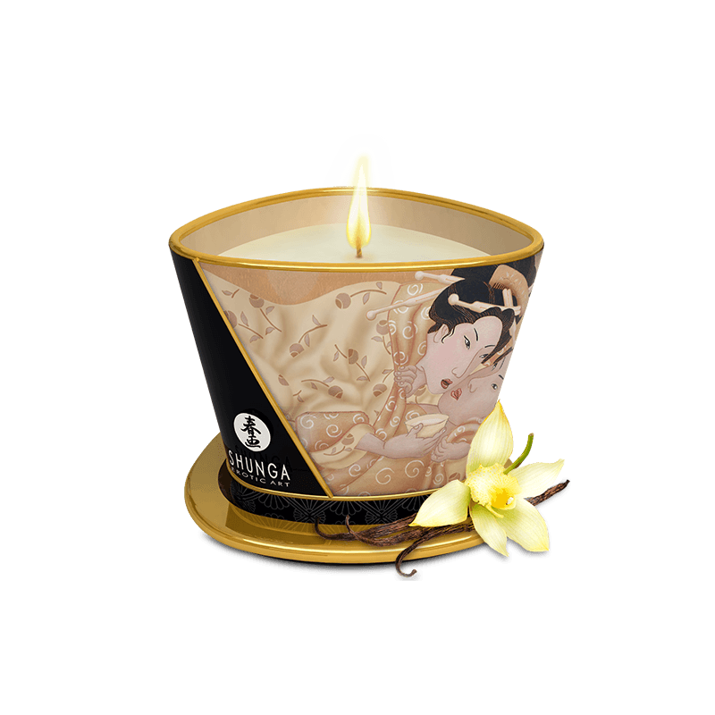 Desire Vanilla massage candle - Erotic massage for cross-dressers