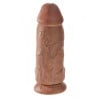 Gode Chubby king Cock 18 x 7.6cm - Cupping dildos for cross-dressers Gode Chubby king Cock 18 x 7.6cm - Cupping dildos for cross-dressers