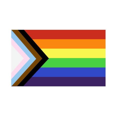 Drapeau LGBT+ 60 x 90cm - Support LGBTQ+