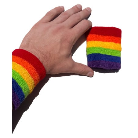Bandeaux de poignets Pride Barcode - Support LGBTQ+