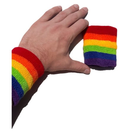 Bandeaux de poignets Pride Barcode - Support LGBTQ+ Bandeaux de poignets Pride Barcode - Support LGBTQ+