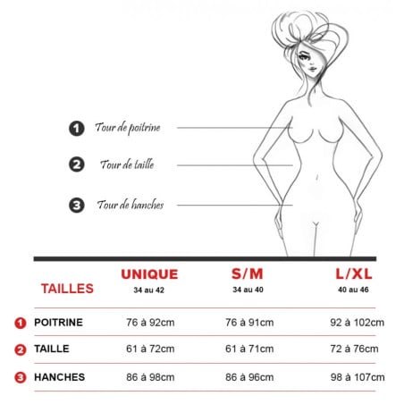 Déshabillé PROVENCE Blanc - Nuisettes pour travestis Déshabillé PROVENCE Blanc - Nuisettes pour travestis