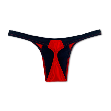 Devotion Satin Thong - Tucking