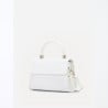 Sac à main effet croco verni avec rabat - Sacs pour travestis Sac à main effet croco verni avec rabat - Sacs pour travestis