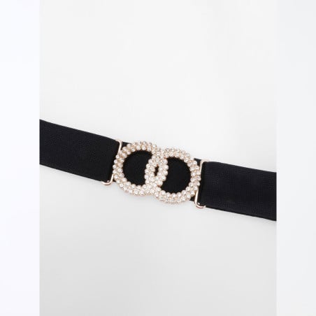 Rhinestone ring buckle belt - Belts Rhinestone ring buckle belt - Belts