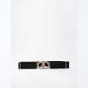 Ceinture à boucle anneaux en strass - Ceintures pour travestis Ceinture à boucle anneaux en strass - Ceintures pour travestis