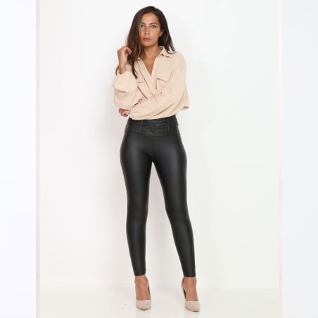 Tregging in faux corset effect - Leggings