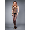 Black arabesque jumpsuit - Suits for cross-dressers Black arabesque jumpsuit - Suits for cross-dressers