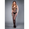 Combinaison noire arabesque - Combinaisons sexy pour travestis Combinaison noire arabesque - Combinaisons sexy pour travestis