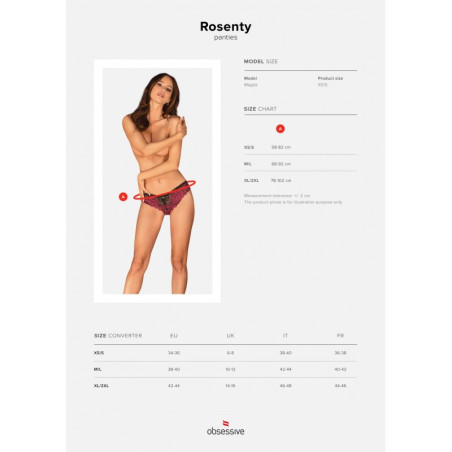 Thong Rosenty - Panties & Thongs for cross-dressers Thong Rosenty - Panties & Thongs for cross-dressers