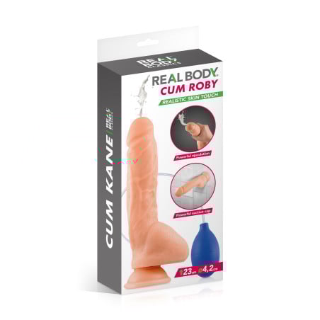 Gode éjaculateur ventouse Cum roby 23cm - Godes ventouses pour travestis Gode éjaculateur ventouse Cum roby 23cm - Godes ventouses pour travestis