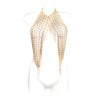 Bijou de poitrine perles blanches - Bijoux de corps pour travestis Bijou de poitrine perles blanches - Bijoux de corps pour travestis
