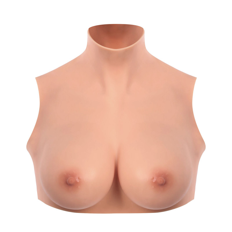 Bust false breasts Light skin - Silicone breast combinations for cross-dressers