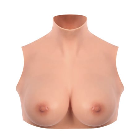 Buste faux seins Peau claire - Bustes silicone pour travesti