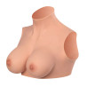 Bust false breasts Light skin - Silicone breast combinations for cross-dressers Bust false breasts Light skin - Silicone breast combinations for cross-dressers